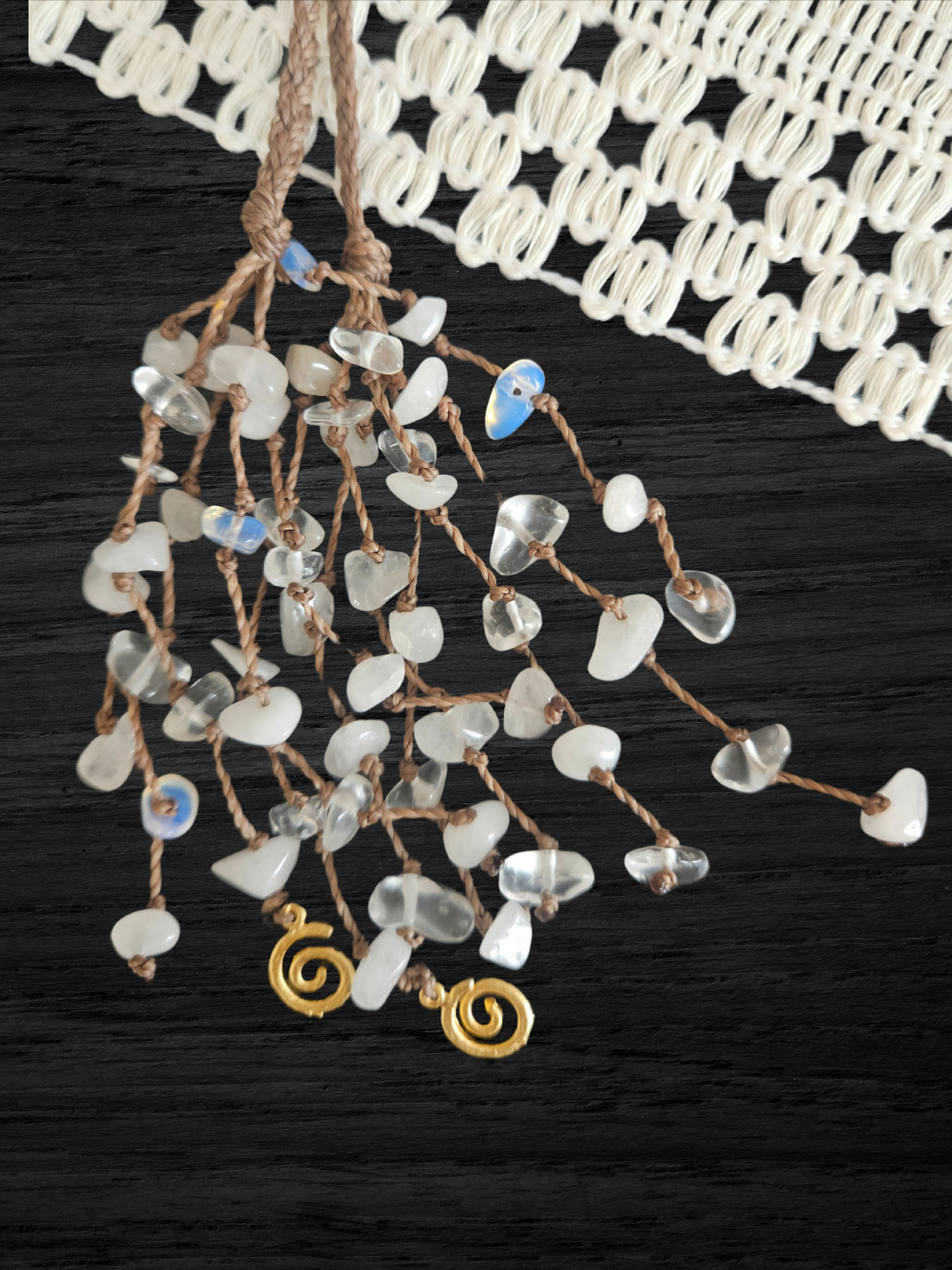 Starpath Clear Quartz Embellished Cowboy Hat