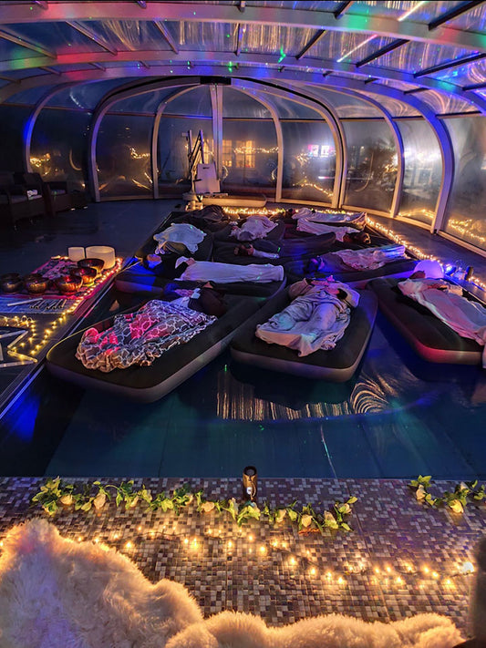 Sound Bath at Ramsden Bellhouse | Floating on Water & Poolside | Sound Journey