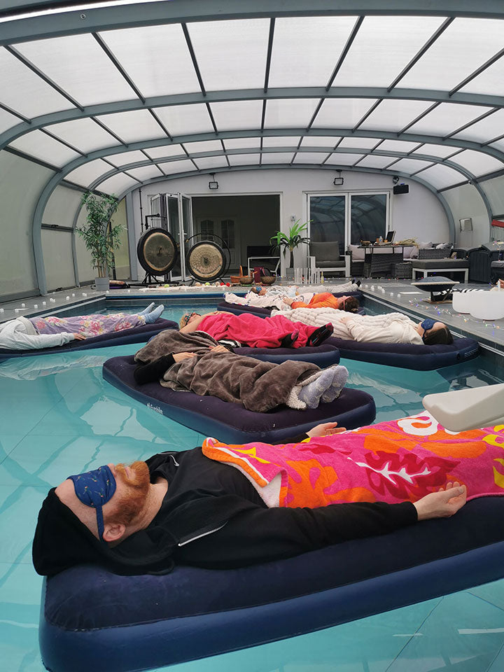 Sound Bath at Ramsden Bellhouse | Floating on Water & Poolside | Sound Journey